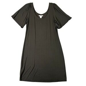 Tommy Bahama Dress Size M Relaxed Stretch Jersey Flowy Minimalist Resort Cottage